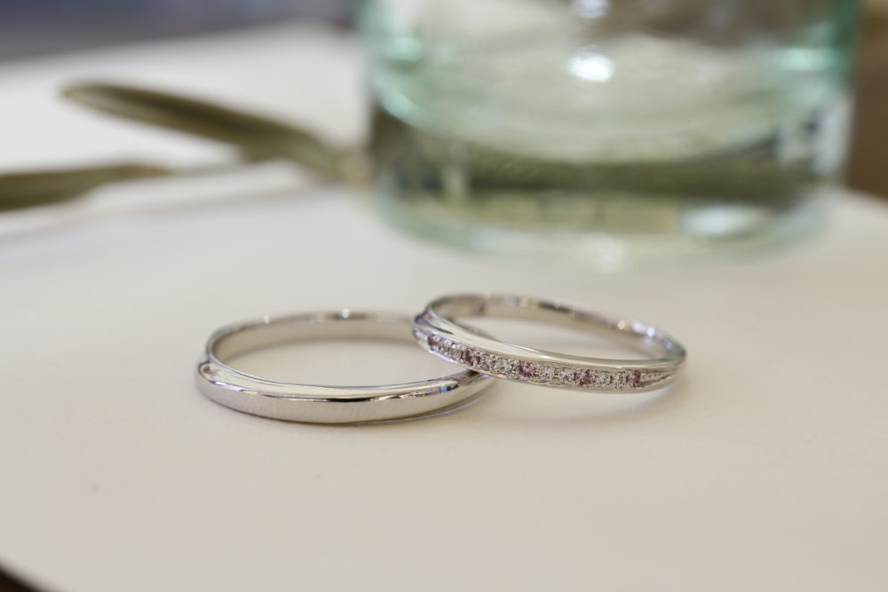 エルドーセレクトブランドの結婚指輪「ツインズ・キューピット」