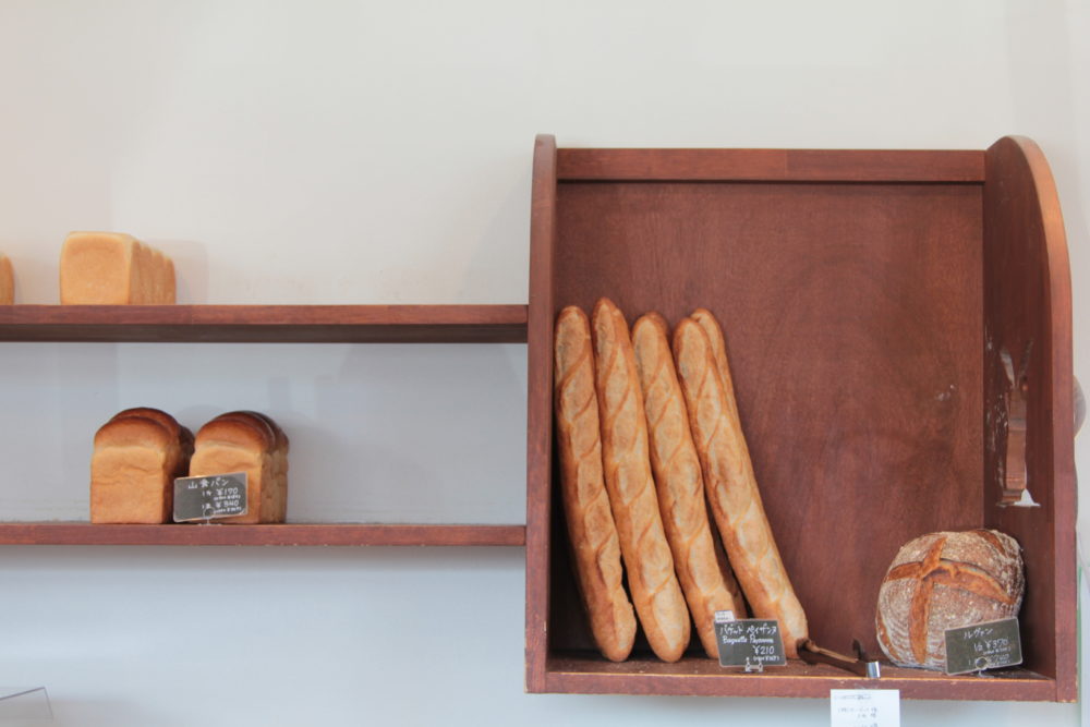 バケットも素敵に陳列してあります。