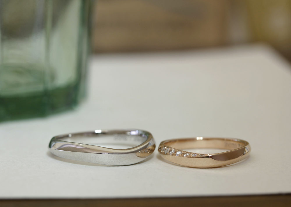 エルドーオリジナルのマリッジリング「ル・ミュージック」