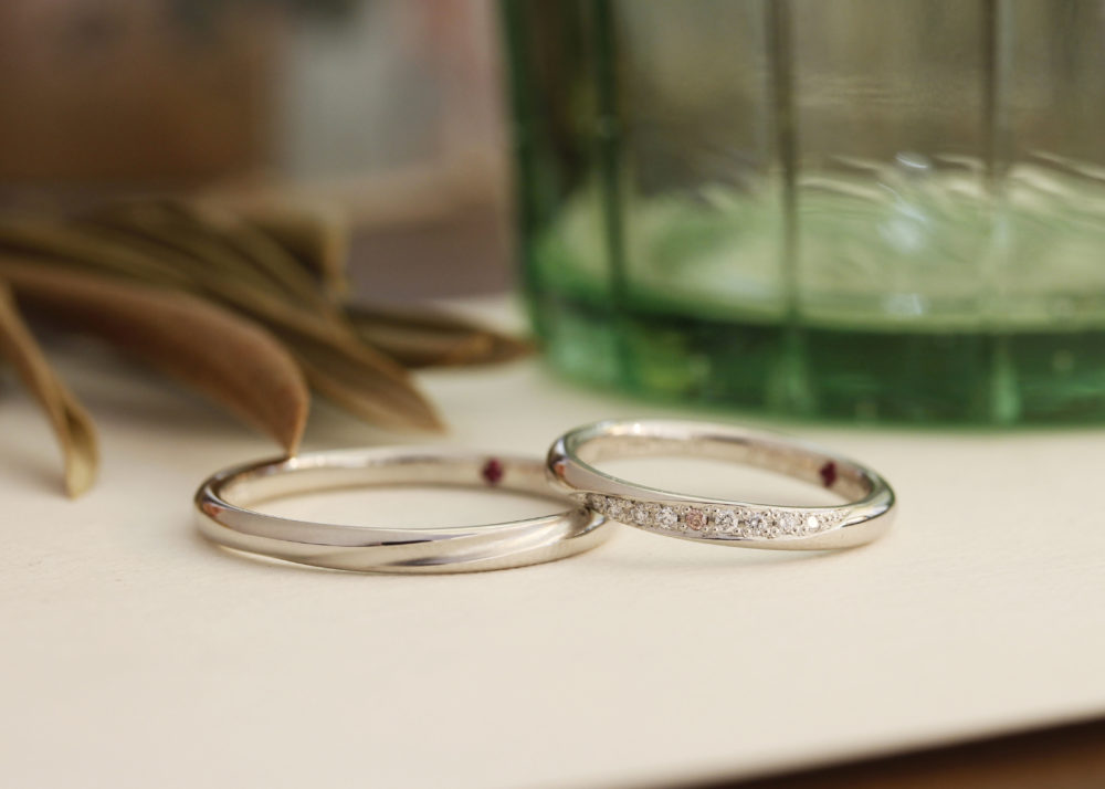 エルドーセレクトブランドのマリッジリング「アフラックス」