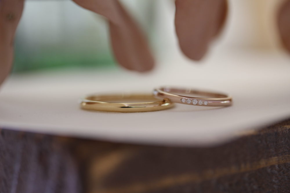 エルドーオリジナルの結婚指輪「メリア」