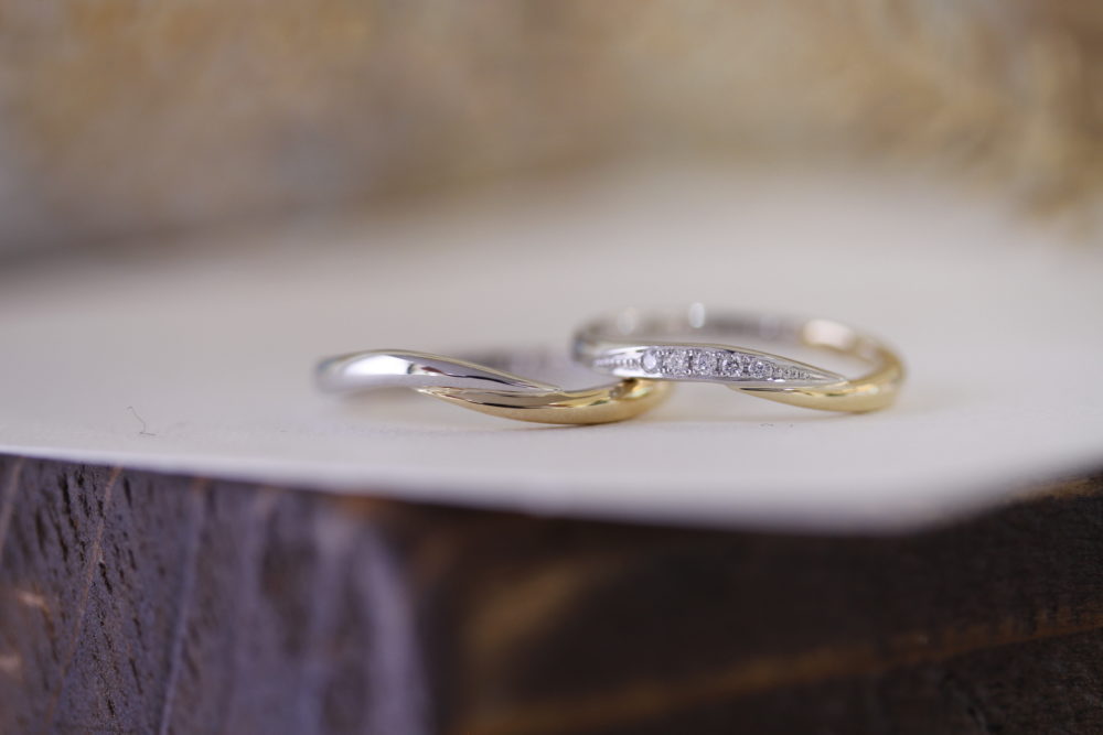 エルドーオリジナルのマリッジリング「メリア」