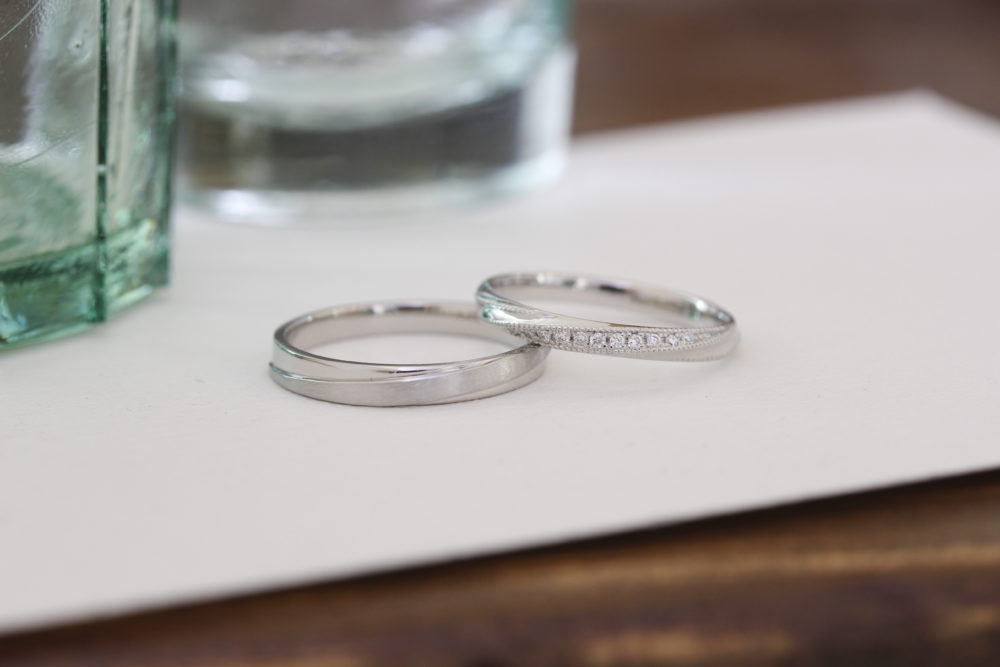 エルドーオリジナルの結婚指輪「メリア」