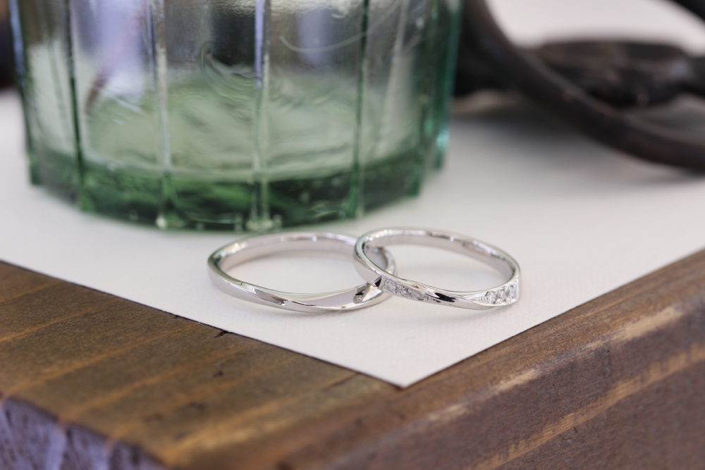 エルドーセレクトブランドのマリッジリング「ノクル」