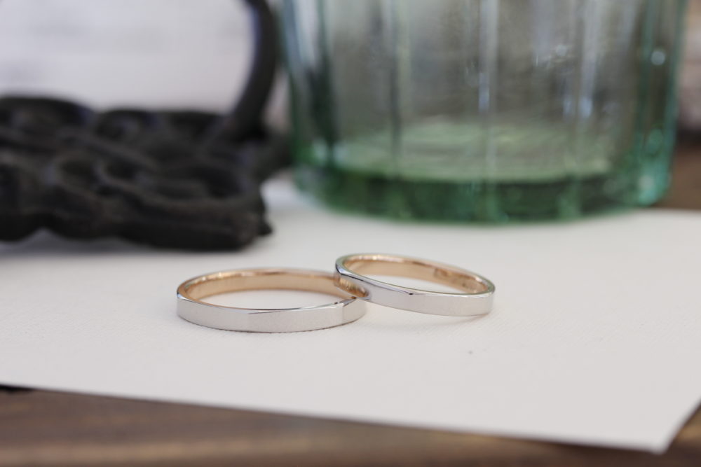 エルドーセレクトブランドの結婚指輪「ロゼ・マリアージュ」