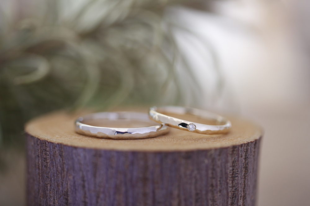 エルドーオリジナルの結婚指輪「シュシュ」