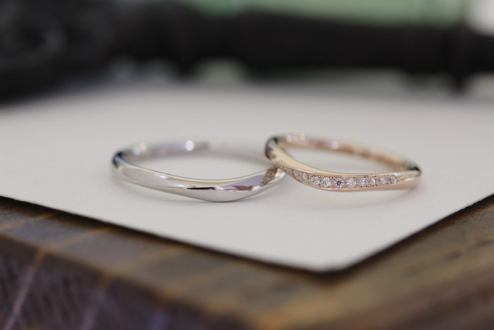 エルドーセレクトブランドのマリッジリング「サムシング・ブルー」