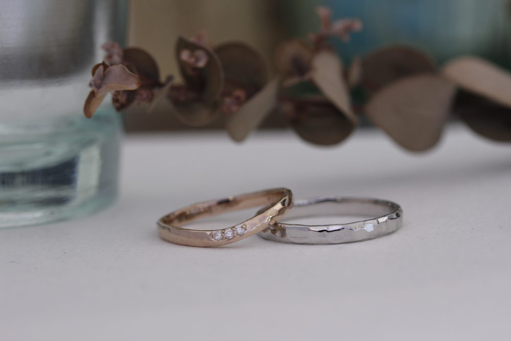 エルドーオリジナルの結婚指輪「シュシュ」