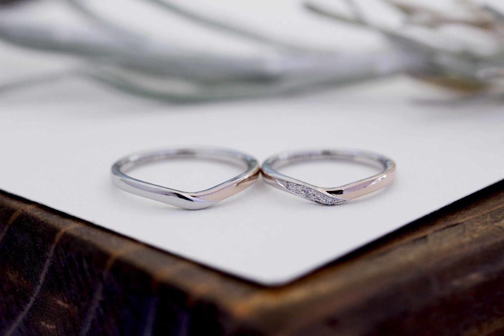 エルドーセレクトブランドのマリッジリング「ノクル」