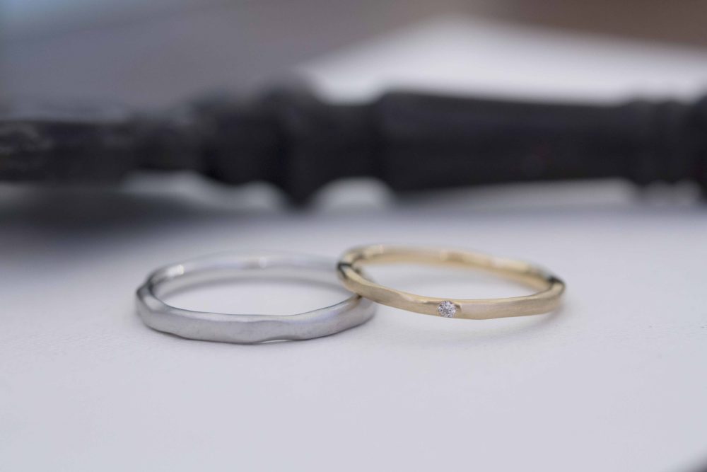 エルドーセレクトブランドのマリッジリング「トワエ・トワ」