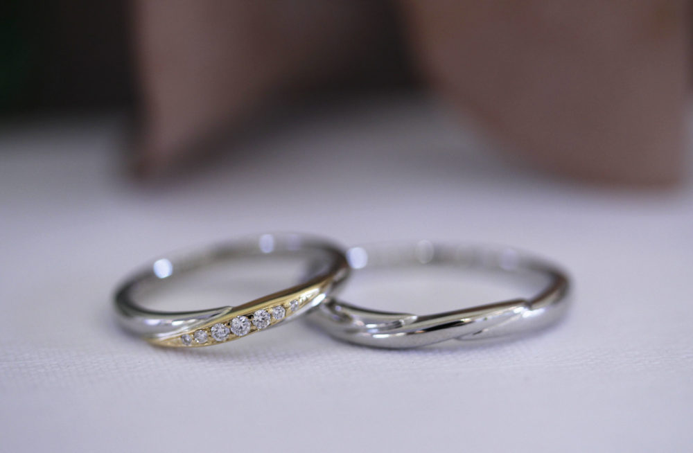 エルドーオリジナルの結婚指輪「メリア」