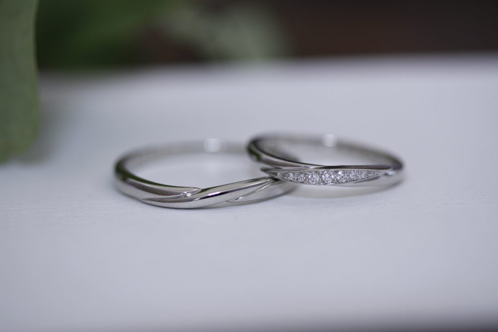 エルドーオリジナルのマリッジリング「メリア」