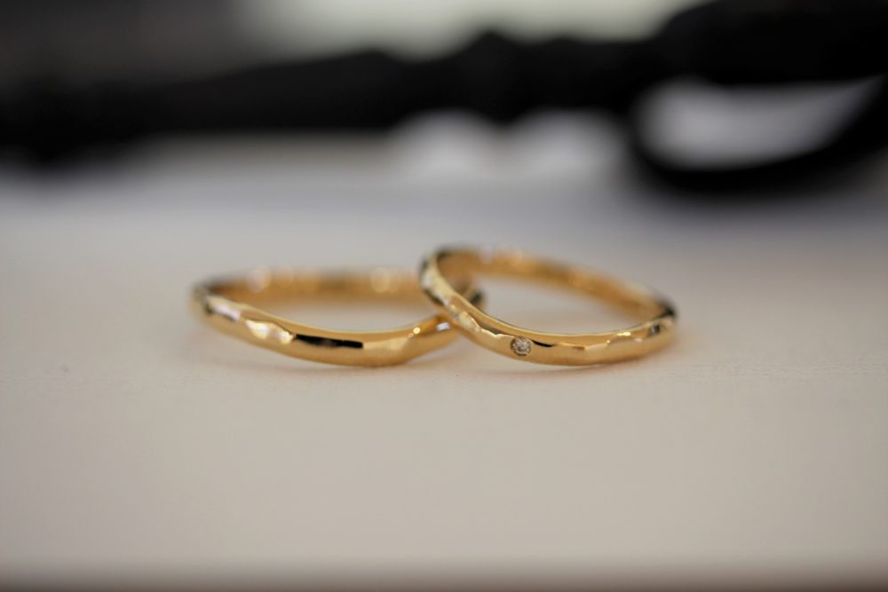 エルドーオリジナルの結婚指輪「トワエトワ」