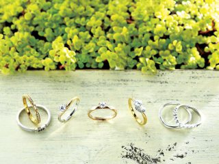 目線を変えて選ぶ、結婚指輪と婚約指輪。