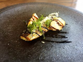 4品目はいわしのバルサミコソースかけでした