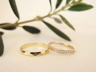 エルドーオリジナルのマリッジリング「シュシュ」