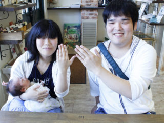 福山市神島町の中村様ご夫妻(結婚指輪をご購入)