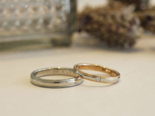 エルドーセレクトブランドの結婚指輪「ツインズ・キューピッド」」