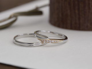 エルドーオリジナルのマリッジリング「メリア」