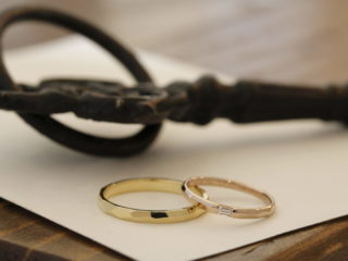 エルドーオリジナルのマリッジリング「メリア」