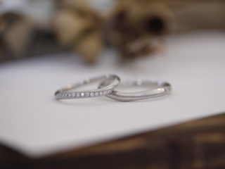 エルドーセレクトブランドのマリッジリング「ツインズ・キューピッド」