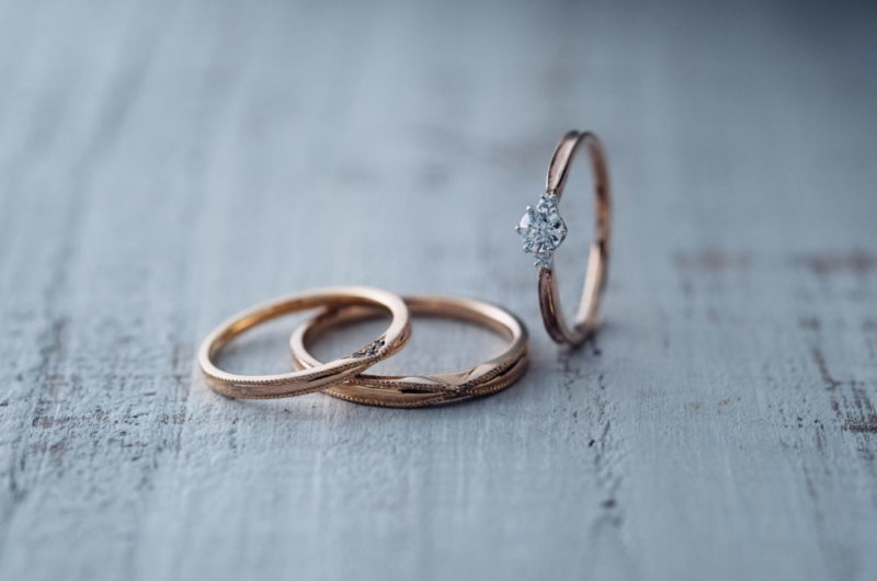 
ストレートシンプルでサイドミルの入った3本セットのエドーオリジナルブランド『メリア／melia』