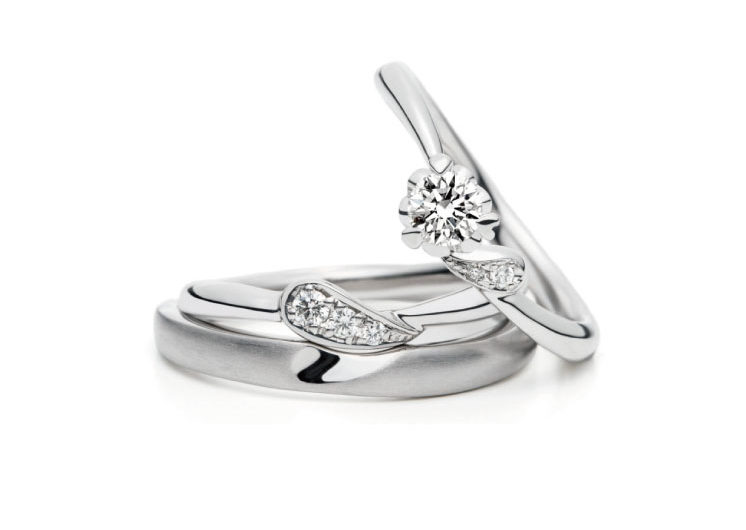 
ハートモチーフの指輪言葉があるエルドーセレクトブランドアフラックス／AFFLUX『カシュカシュ／まっすぐな愛』