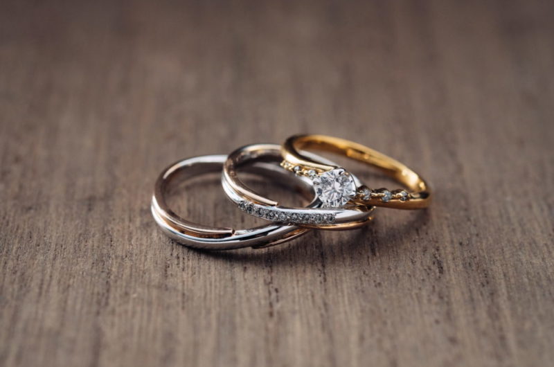 
コンビ仕上げのエルドーオリジナルセットリング『エルドラド／EL dorado』