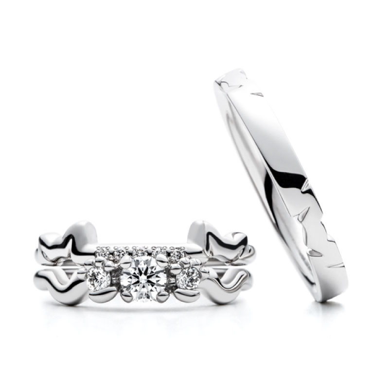 
麦の穂指輪言葉があるエルドーセレクトブランドアフラックス／AFFLUX『ネコ／きみに首ったけ』指輪言葉があるエルドーセレクトブランドアフラックス