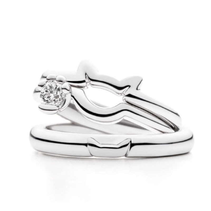 
麦の穂指輪言葉があるエルドーセレクトブランドアフラックス／AFFLUX『ネコ／きみに首ったけ』指輪言葉があるエルドーセレクトブランドアフラックス