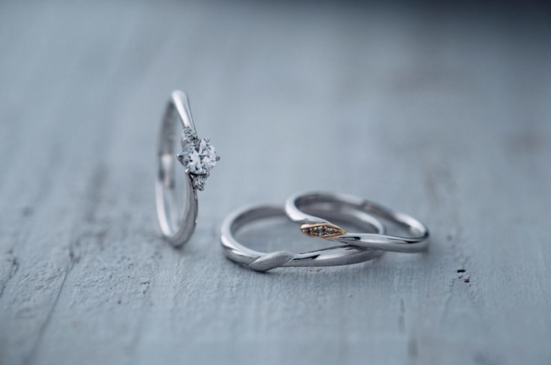 
優しいＳラインの3本セットのエドーオリジナルブランド『メリア／melia』