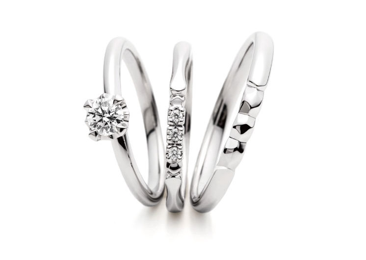 
小さな庭をモチーフの指輪言葉があるエルドーセレクトブランドアフラックス／AFFLUX『ヴィトライユ／笑顔割咲く』