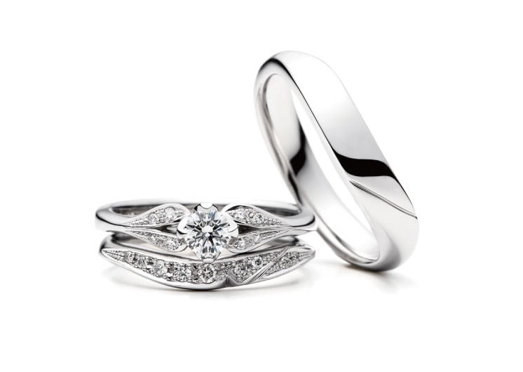 
若葉モチーフのエルドーセレクトブランドアウラックス／AFFLUX『ヴィフ／息づく愛』