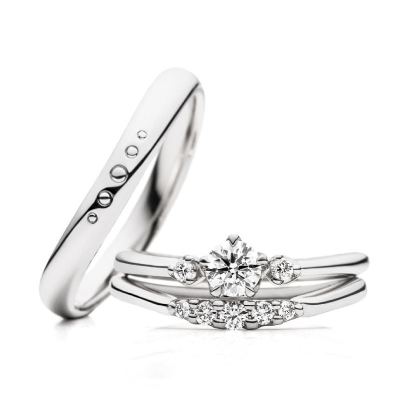 
ジャスミンの花モチーフの指輪言葉があるエルドーセレクトブランドアフラックス／AFFLUX『ジャスミン／愛しき人』