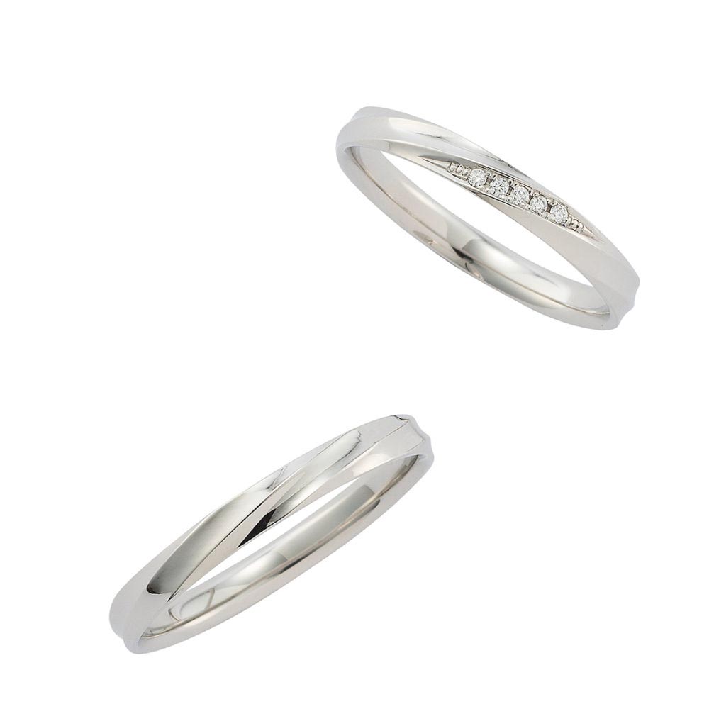 
スパイラル状のカットが上品で高級感を演出します