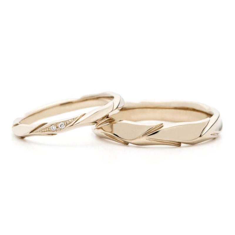 
月桂樹をモチーフの指輪言葉のあるエルドーセレクトブランドアフラックス／AFFLUX『ローレル／きみを讃える』