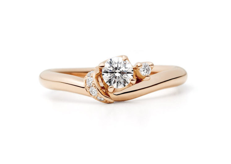 
コクリコの花をモチーフの指輪言葉のあるエルドーセレクトブランドアフラックス／AFFLUX『コクリコ／いたわりを君に』