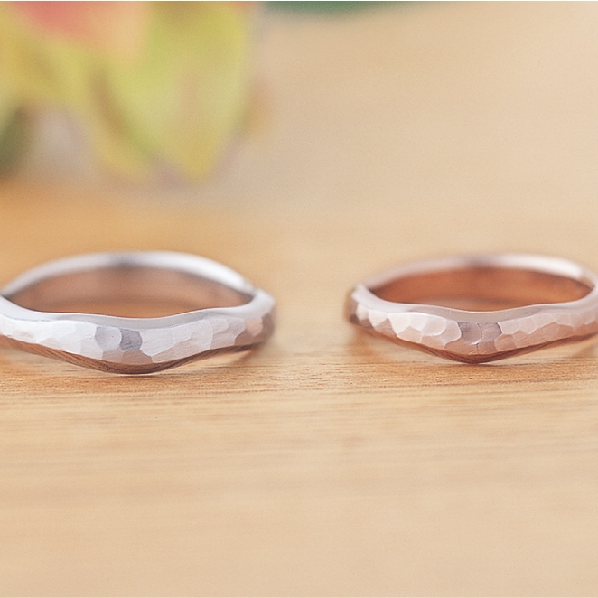 
つや消し・面取りで波打つラインのデザインのエルドーセレクトブランドカツキ／KATSUKI『ナヴィリオ／運河』