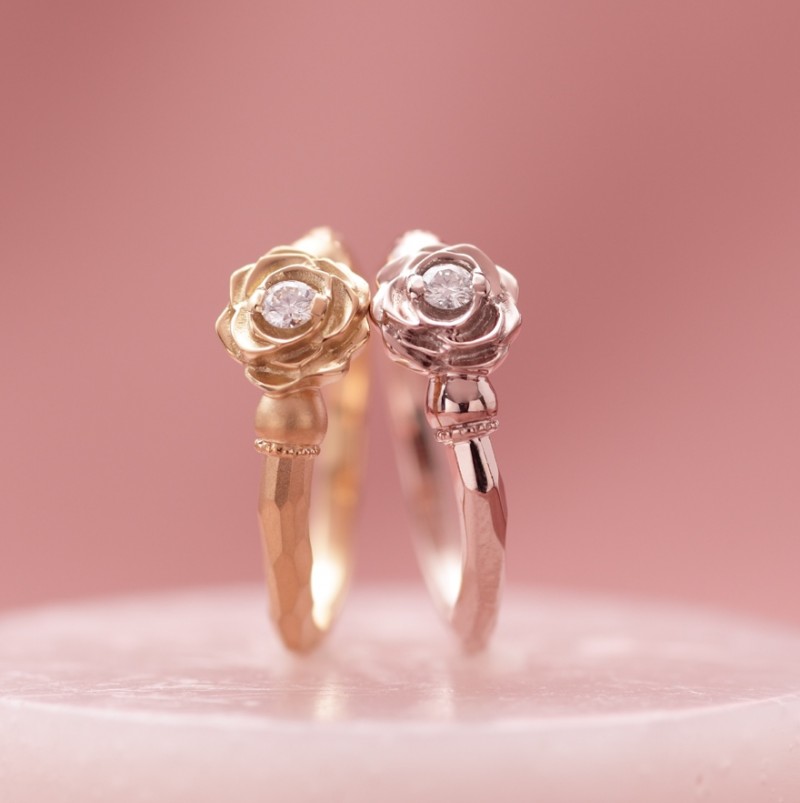 
薔薇の花のイメージのエルドーセレクトブランドカツキ／KATSUKI『ローズ／薔薇』