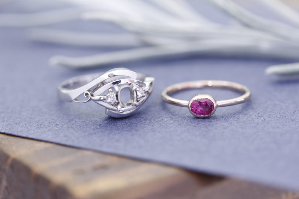 ルビーの指輪のリフォーム