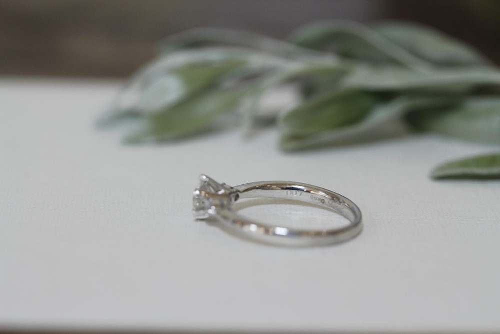 婚約指輪のダイヤを使ってお嬢様の厄年で身につけれるネックレスへと