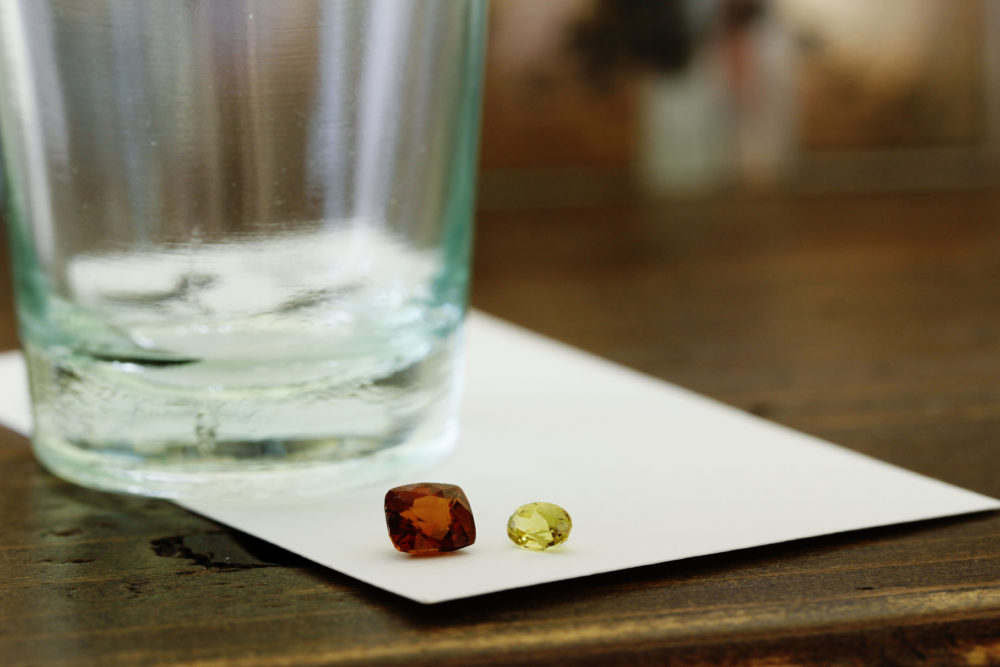 誕生石を身に付けれるアクセサリーへ加工