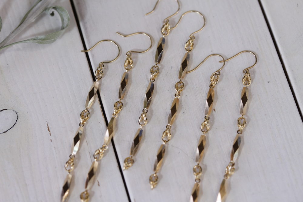 家に眠っていたジュエリーを 娘たちの指輪に