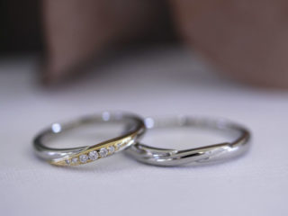 エルドーオリジナルの結婚指輪「メリア」