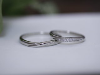 エルドーオリジナルのマリッジリング「メリア」