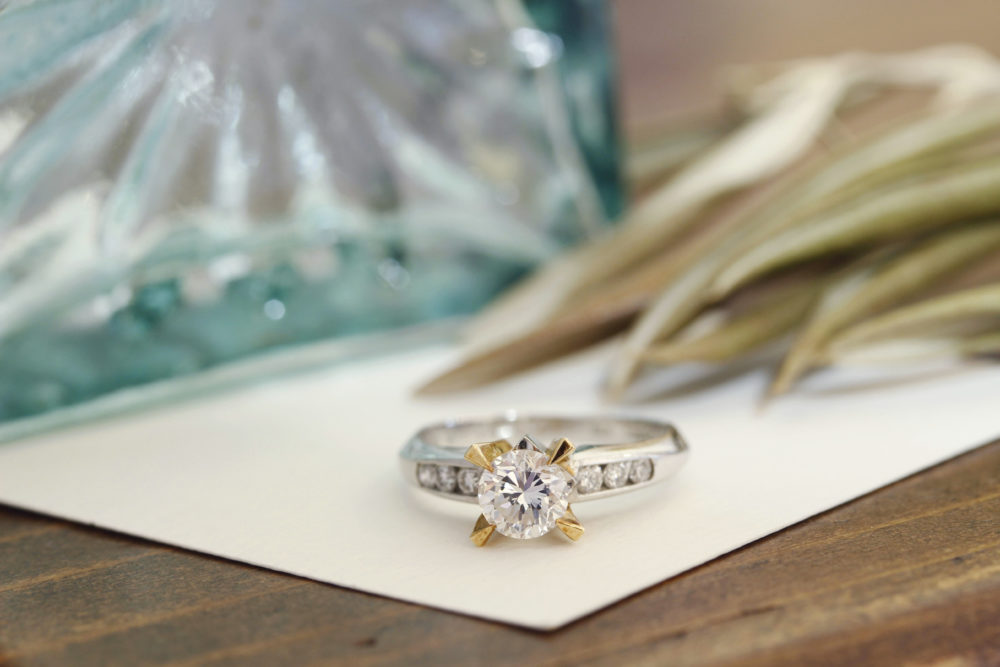 思い出の婚約指輪を形を変えて