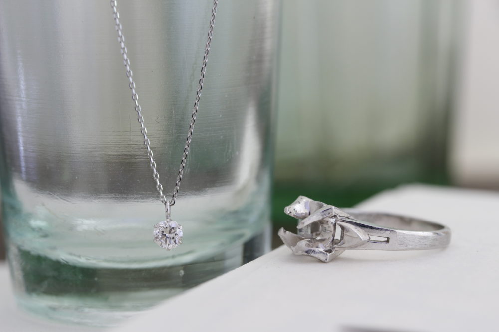 リングからネックレスへ