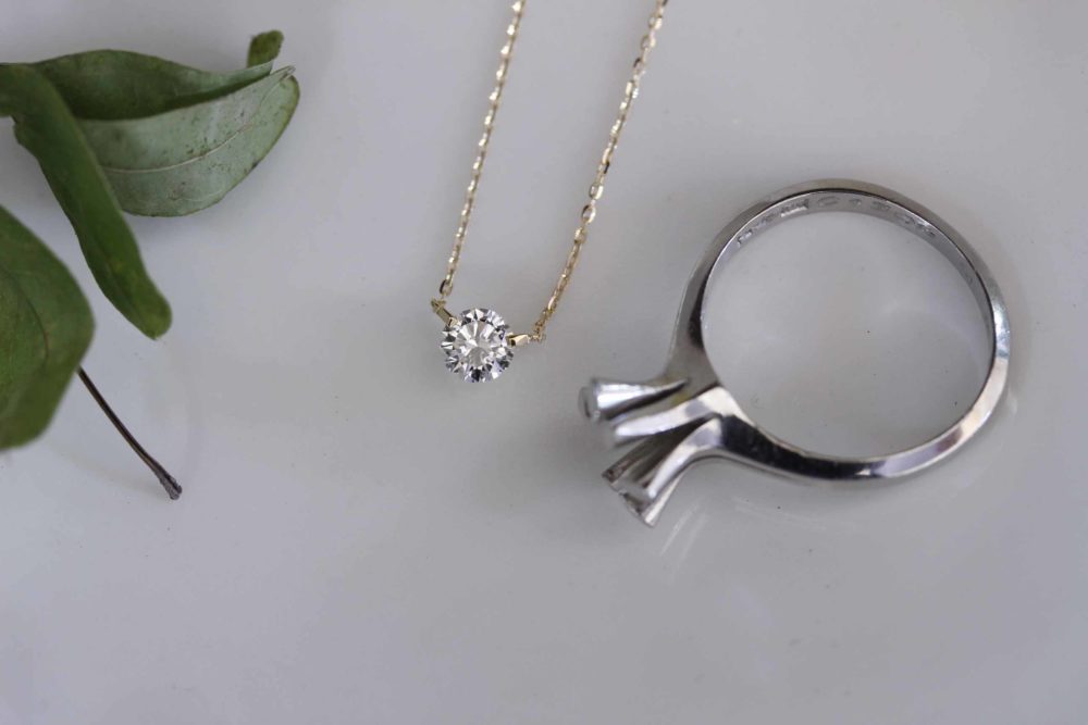 リングからネックレスへ