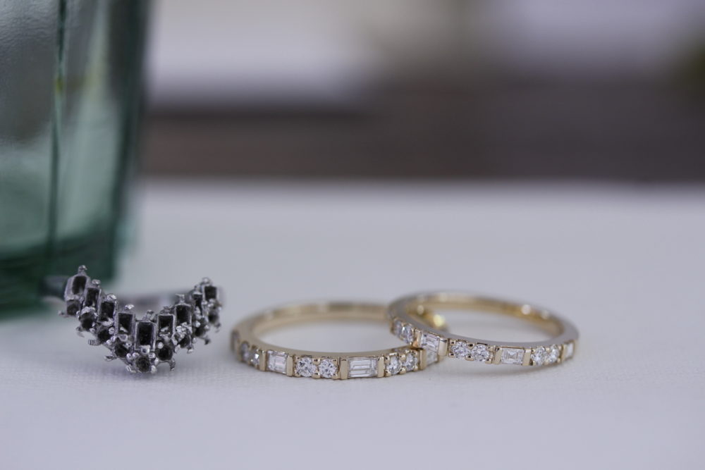 ダイヤの指輪から<br />
エタニティリングへ