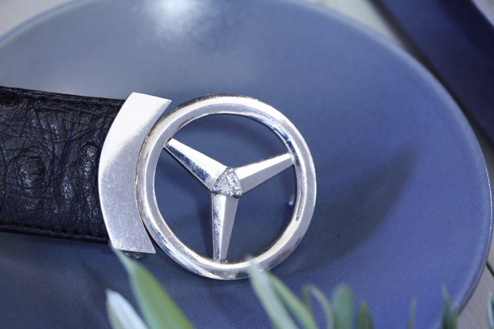 ベルト付いてたダイヤをネックレスリフォーム